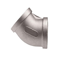 زانو 45 درجه A182 F304/304L استنلس استیل دنده کلاس 3000