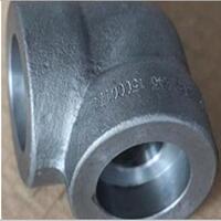 زانو 90 درجه فولادی A105 ساکت استاندارد ASME B16-11 کلاس 2000