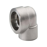 زانو 90 درجه A182 F304/304L استنلس استیل دنده کلاس 3000