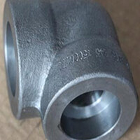 زانو 90 درجه فولادی A105 ساکت استاندارد ASME B16-11 کلاس 3000