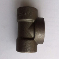 سه راه تبدیلی فولادی A105 ساکت استاندارد ASME B16-11 کلاس 3000