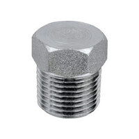 درپوش شش گوش فولادی A105 دنده استاندارد ASME B16-11 کلاس 3000