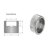 کپ فولادی A105 ساکت استاندارد ASME B16-11 کلاس 3000