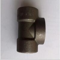 سه راه تبدیلی فولادی A105 ساکت استاندارد ASME B16-11 -  کلاس #6000 