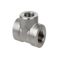 سه راه A182 F316/316L استنلس استیل دنده کلاس 3000