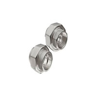 مهره ماسوره A182 F316/316L استنلس استیل دنده کلاس 3000